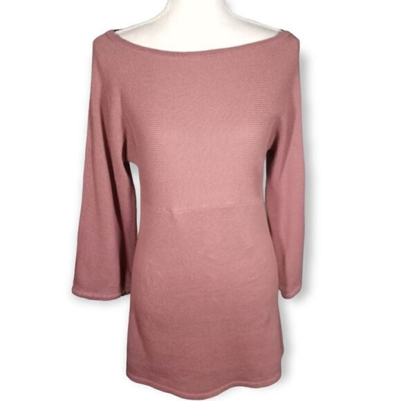 GAP MATERNITY MAUVE SWEATER TUNIC SZ.S EUC - Picture 1 of 7